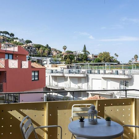 Aci Castello Seaview Apartment With Parking Bagian luar foto